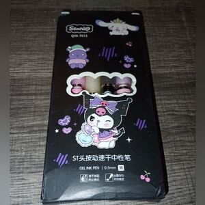 Sanrio Kuromi Gel Ink Pen Set